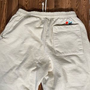 Melody Ehsani Me Rose Sweatpants Size Small Beige Vintage Thick Quality